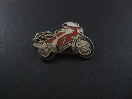 Kawasaki ZXR750, sportieve motor eind jaren tachtig, begin jaren negentig, rood